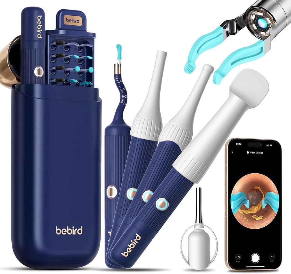 RSRNKXC ear wax removal camera offers HD view for safe at-home ear checks.
