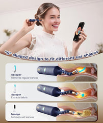 RSRNKXC S-shaped silicone head provides gentle comfort for sensitive ears.