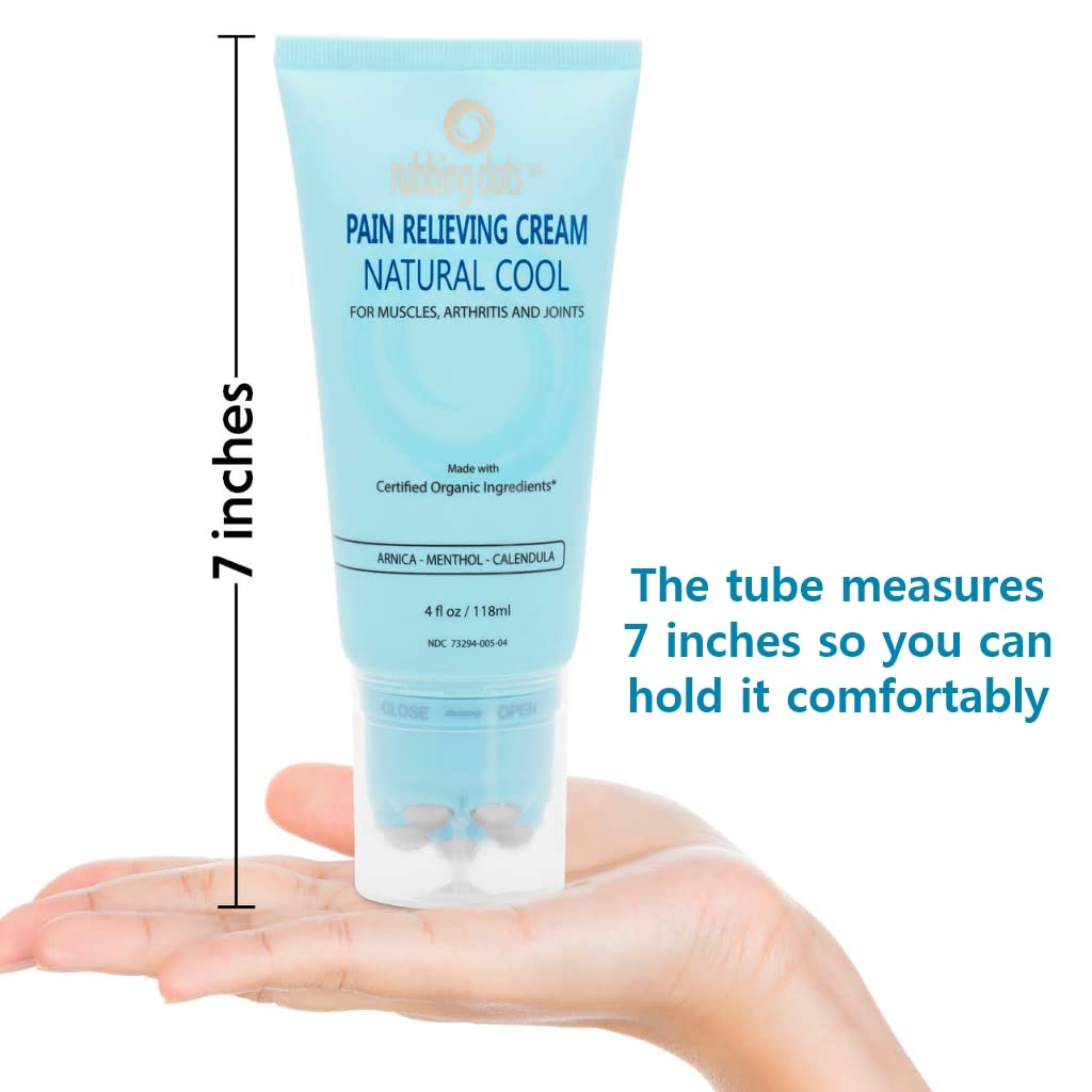 Rubbing Dots Menthol cooling scent offers refreshing relief on contact