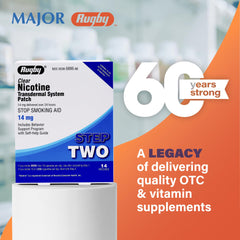 Rugby Clear nicotine patch helps manage cravings during quitting journey