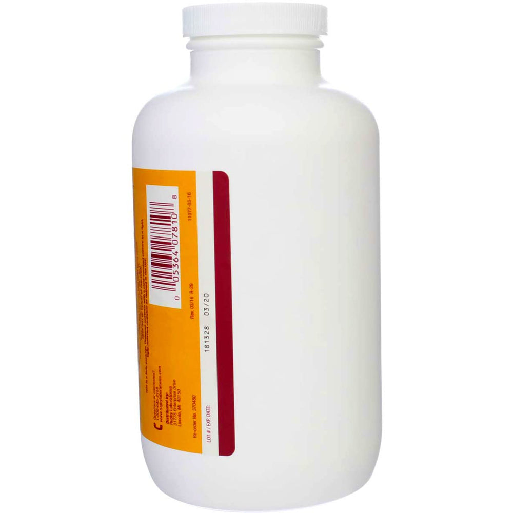 Rugby Laboratories Niacin 500mg two-pack shown on shelf for a convenient regimen.