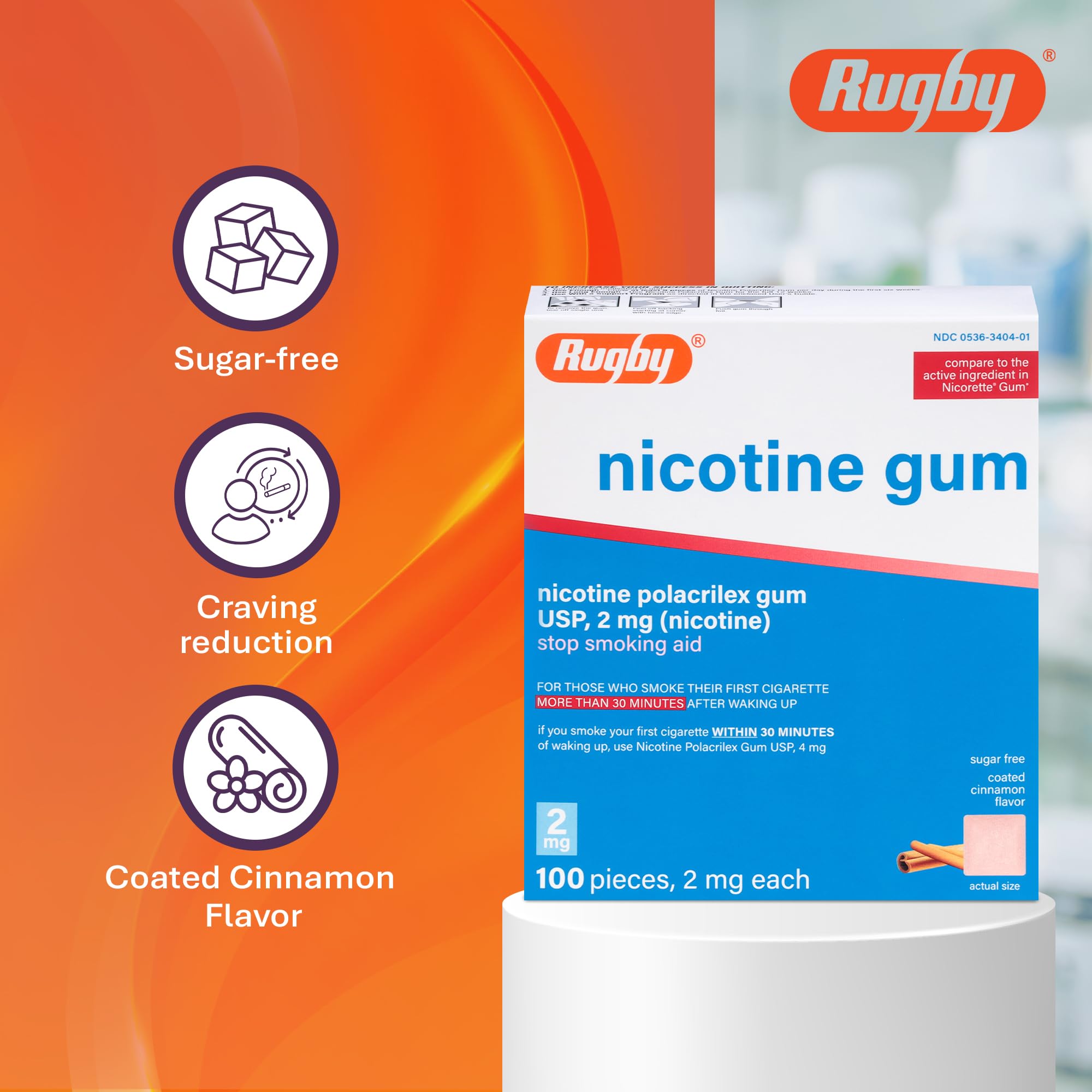 Rugby Laboratories usage tips chew-and-park method supports discreet use.
