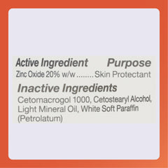 Rugby Zinc Oxide Ointment for poison ivy spots, moisture dries gently.