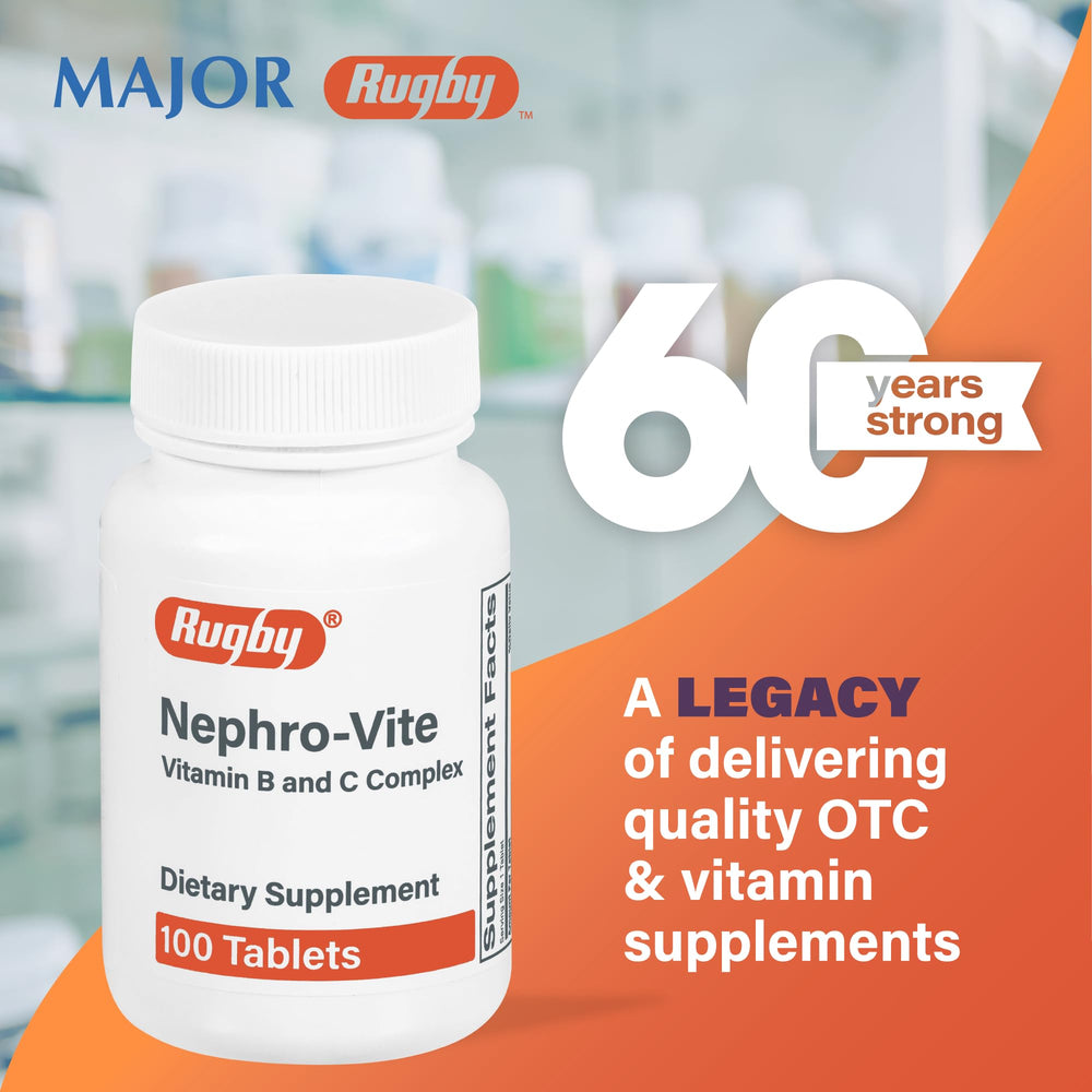 Rugby Nephro-Vite: guía de uso diario para incorporar vitaminas en la rutina.