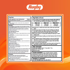 Rugby nicotine gum 2mg cinnamon on-the-go pack highlights discreet support.