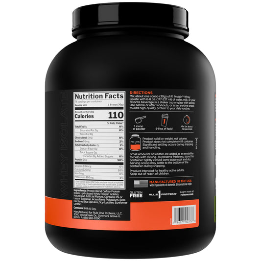 Rule 1 Proteins R1 scoop included for precise serving size.