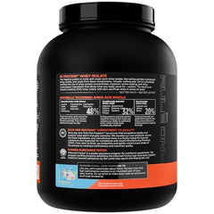 Rule 1 R1 Protein Whey Isolate shaker filled with Fruity Cereal shake after workouts