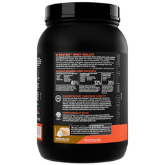 Rule 1 R1 Whey Isolate powder close-up shows fine texture for easy mixing
