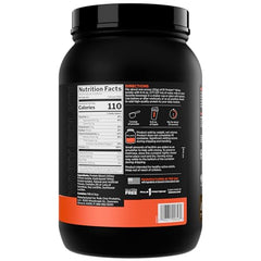 Rule 1 R1 Whey Isolate scoop in glass for a quick, smooth shake