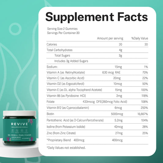 Rulinal Balmbare hair growth gummies close-up highlighting formula.