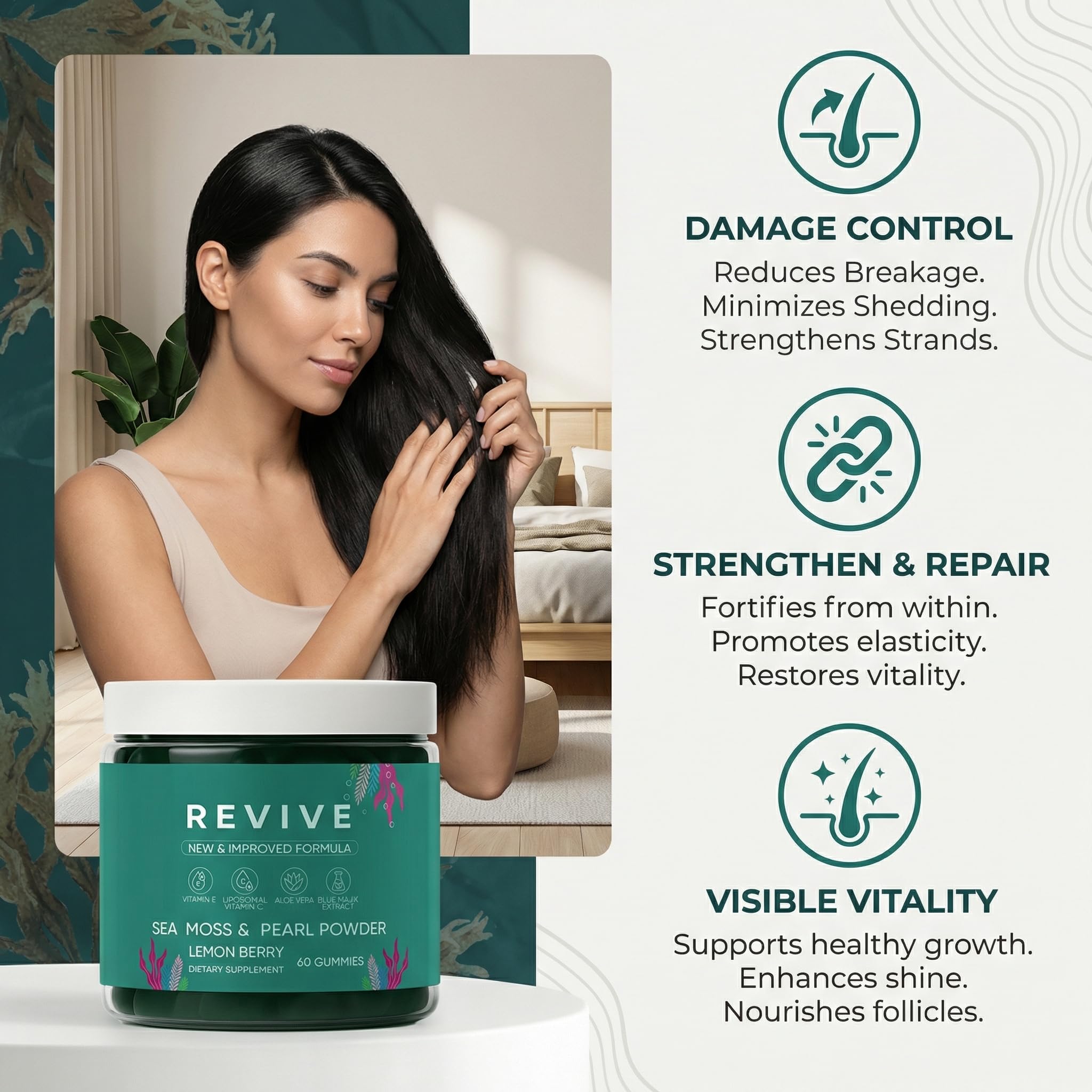 Rulinal Balmbare pearl powder glow for radiant skin.