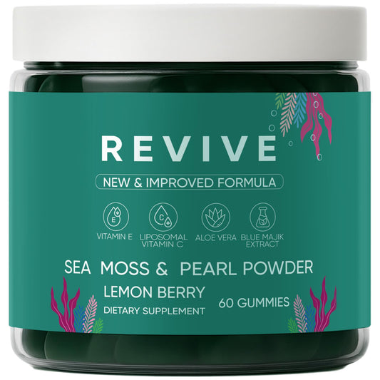 Rulinal Balmbare sea moss gummies bottle for daily wellness.