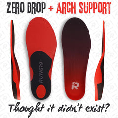 Run 619 MFM insoles midfoot TPU frame stabilizes movement during training