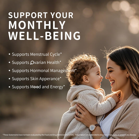 RUNICA capsules close-up emphasizing daily dose for fertility support.