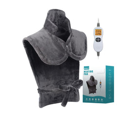Ruqiji heating pad covers neck, shoulders, and back for full-body warmth