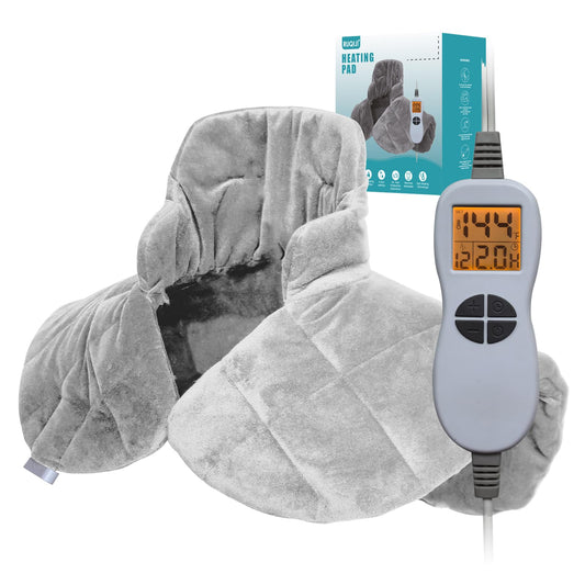 Ruqiji neck-shoulder-back heating pad for full upper body coverage.
