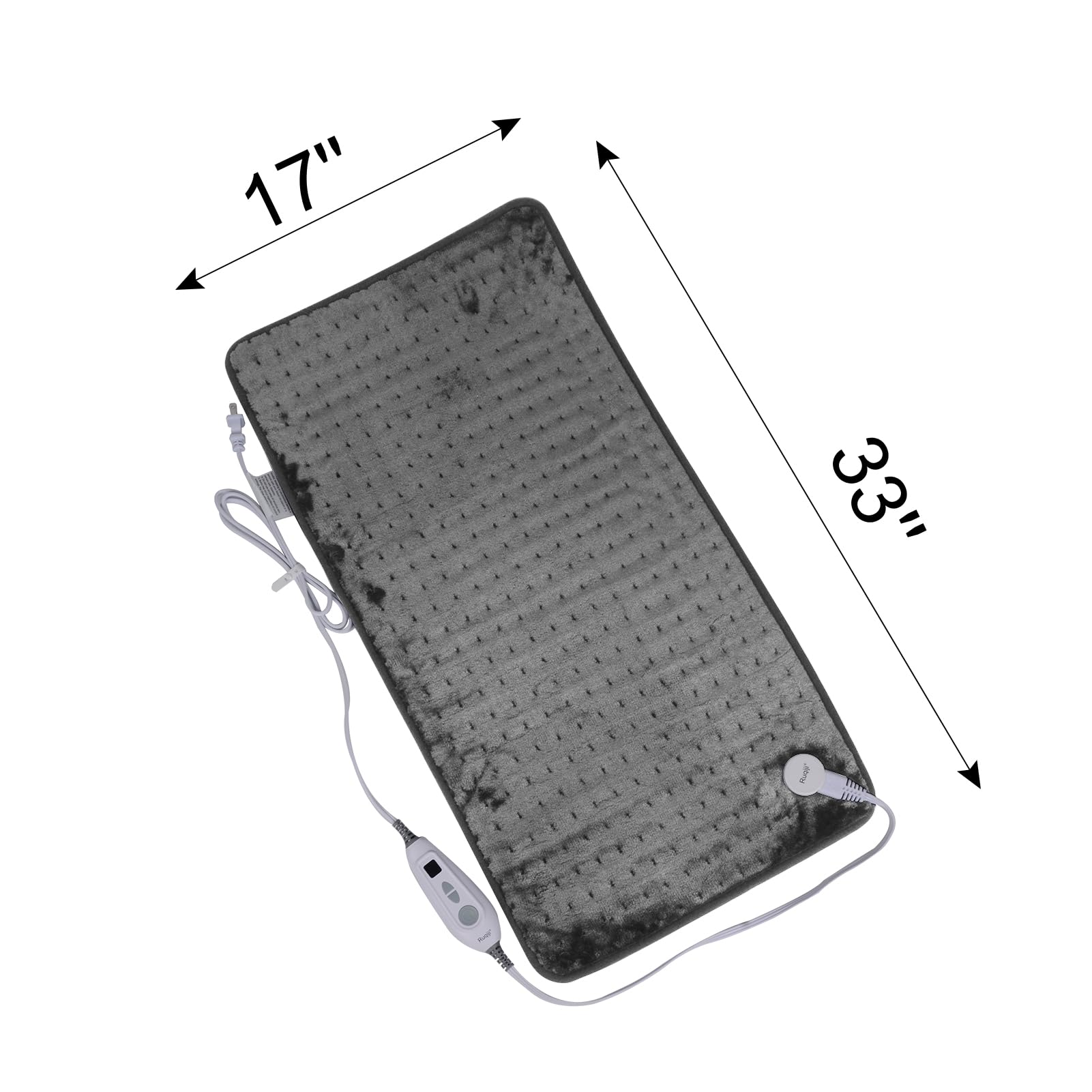 Removable controller with washable microfiber cover for easy cleaning