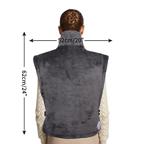 Ruqiji UL-certified heating pad with built-in overheat protection
