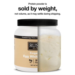 Rustic Nutrition egg white powder used in protein-packed pancakes