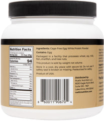 Rustic Nutrition egg white powder in a smoothie for convenient post-workout fuel