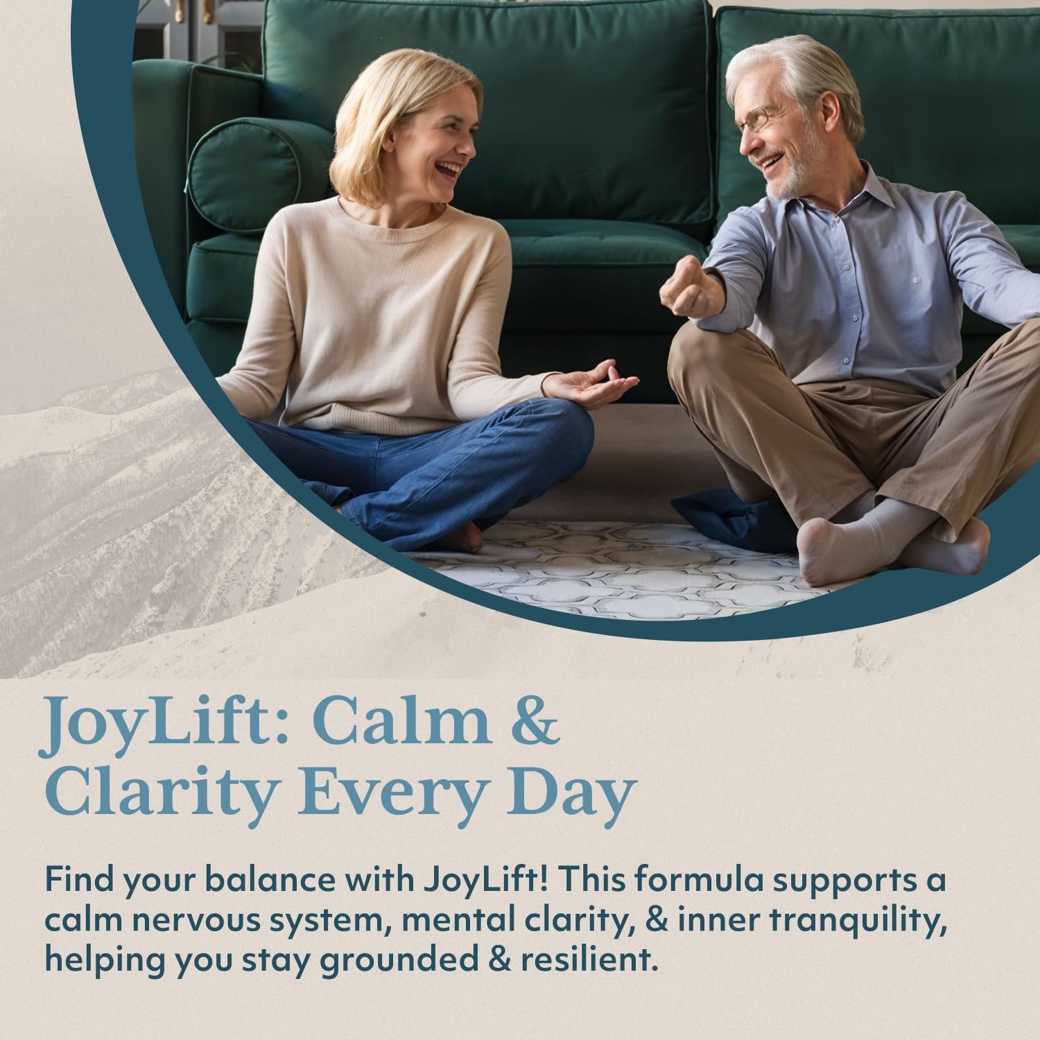 R-U VED JoyLift morning routine scene ready for daily calm.
