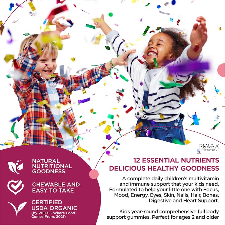 Yummy Vites gummies in strawberry, cherry, orange flavors appeal to kids