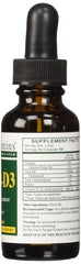 Rx Vitamins Liqui-D3 bottle pour demonstrates quick dosing for daily vitamin D3 intake.
