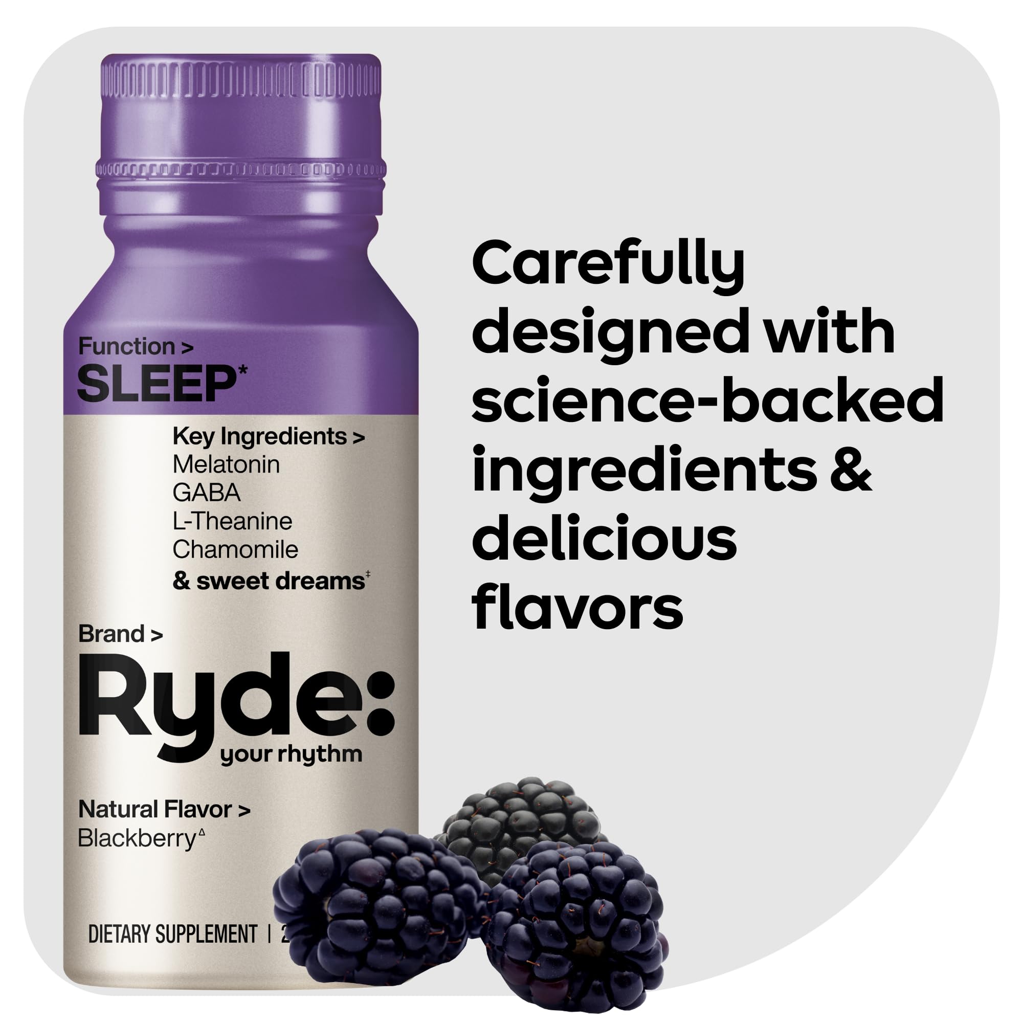 RYDE SLEEP 8-pack view illustrating travel-friendly multi-bottle option.