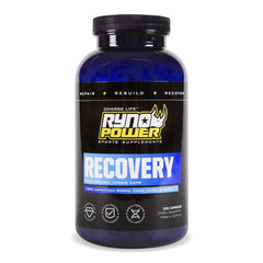 Ryno Power Recovery bottle front view for post-workout support.