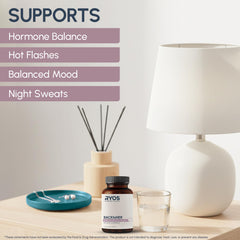 RYOS BACKtoHER capsules close-up for daily vitality during perimenopause.