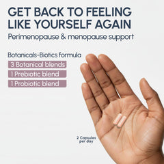 RYOS BACKtoHER probiotic blend supports gut-friendly wellness.