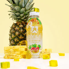 12-pack box of RYSE Clear Protein Drink ready-to-drink.