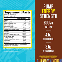 Scoop-ready pre-workout fuels workouts with clean energy and focus.