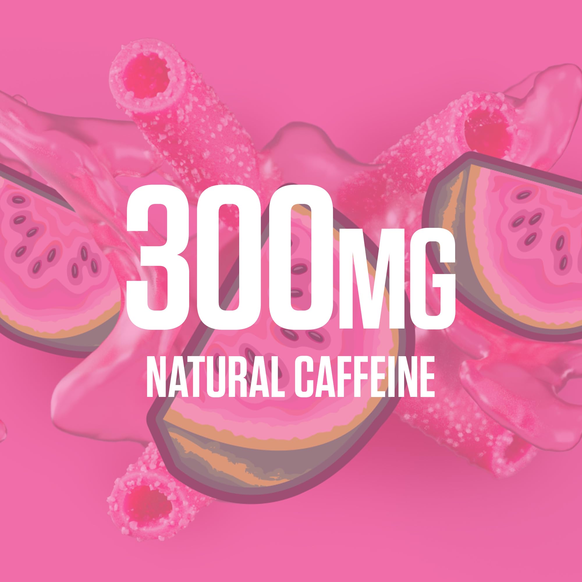 Powder dissolving in water for a quick, smooth energy boost