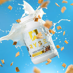 RYSE Loaded Protein Cinnamon Toast ingredients reveal prebiotic fiber and MCTs for digestion