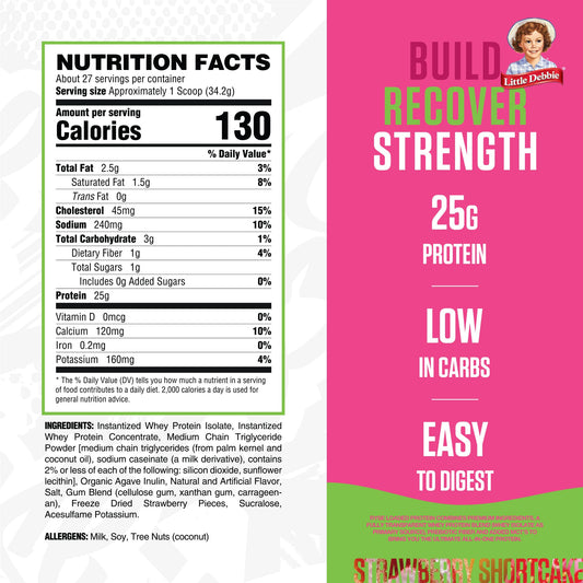 RYSE Loaded Protein scoop beside a shake, convenient daily protein source.