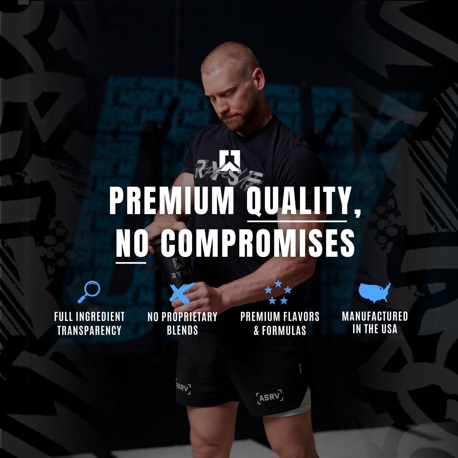 RYSE Pump Cap Max supports intense lifting sessions with ready-to-take capsules