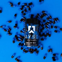 RYSE Project Blackout Pump Cap Max nutrition panel highlights potency and ingredients