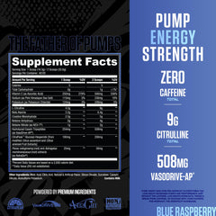 RYSE Pump Daddy V2 scoop close-up highlights easy measuring and portability.