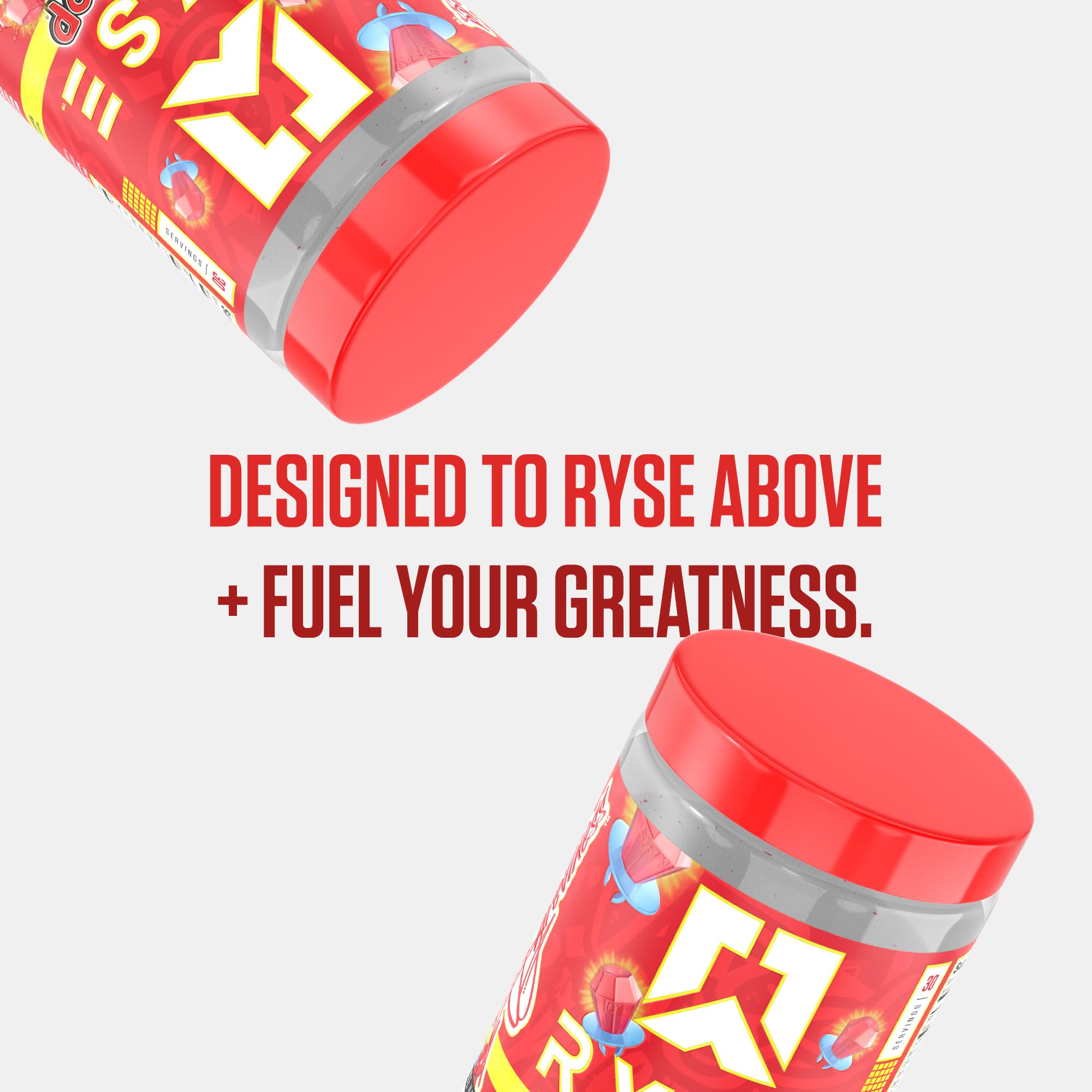 Serving illustration emphasizing 30 servings and value