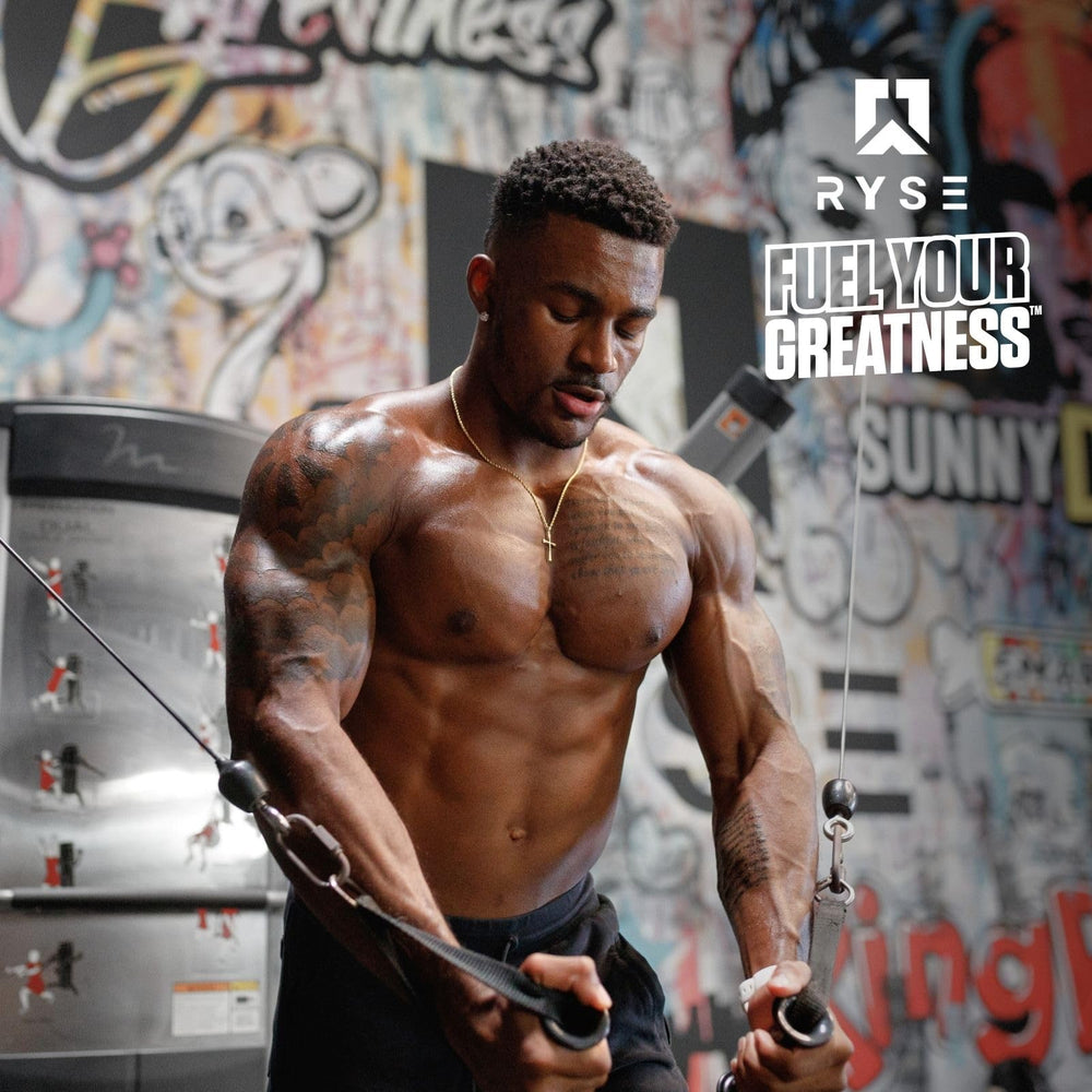 RYSE Up BCAA Focus Lemonade on-the-go pack for portable hydration.