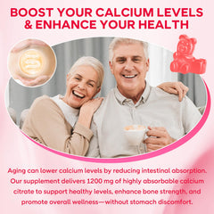 Saajoor calcium citrate gummies packaging conveys on the go bottle for daily use