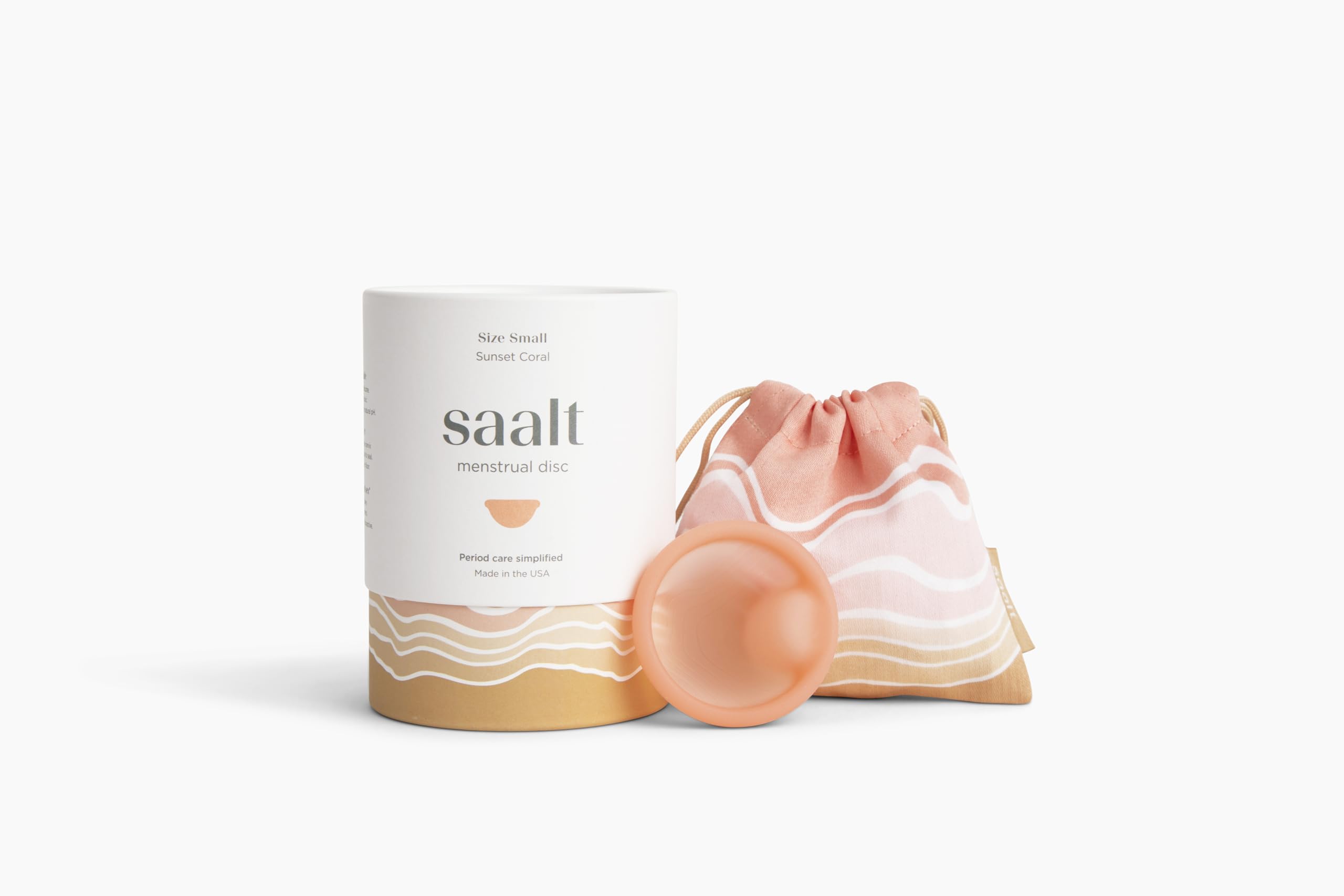 Saalt Disc is made in the USA for durable, long-term reuse.