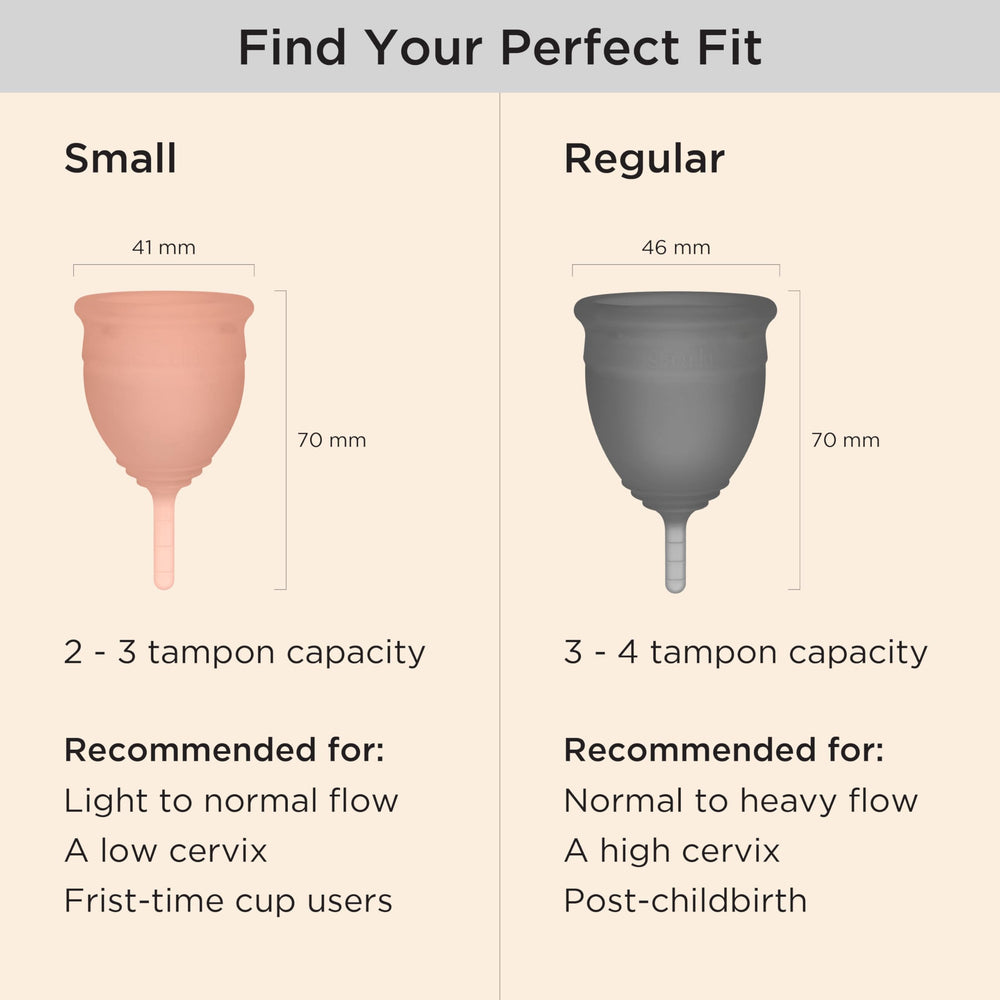 Saalt Soft Cup breathable storage pouch included