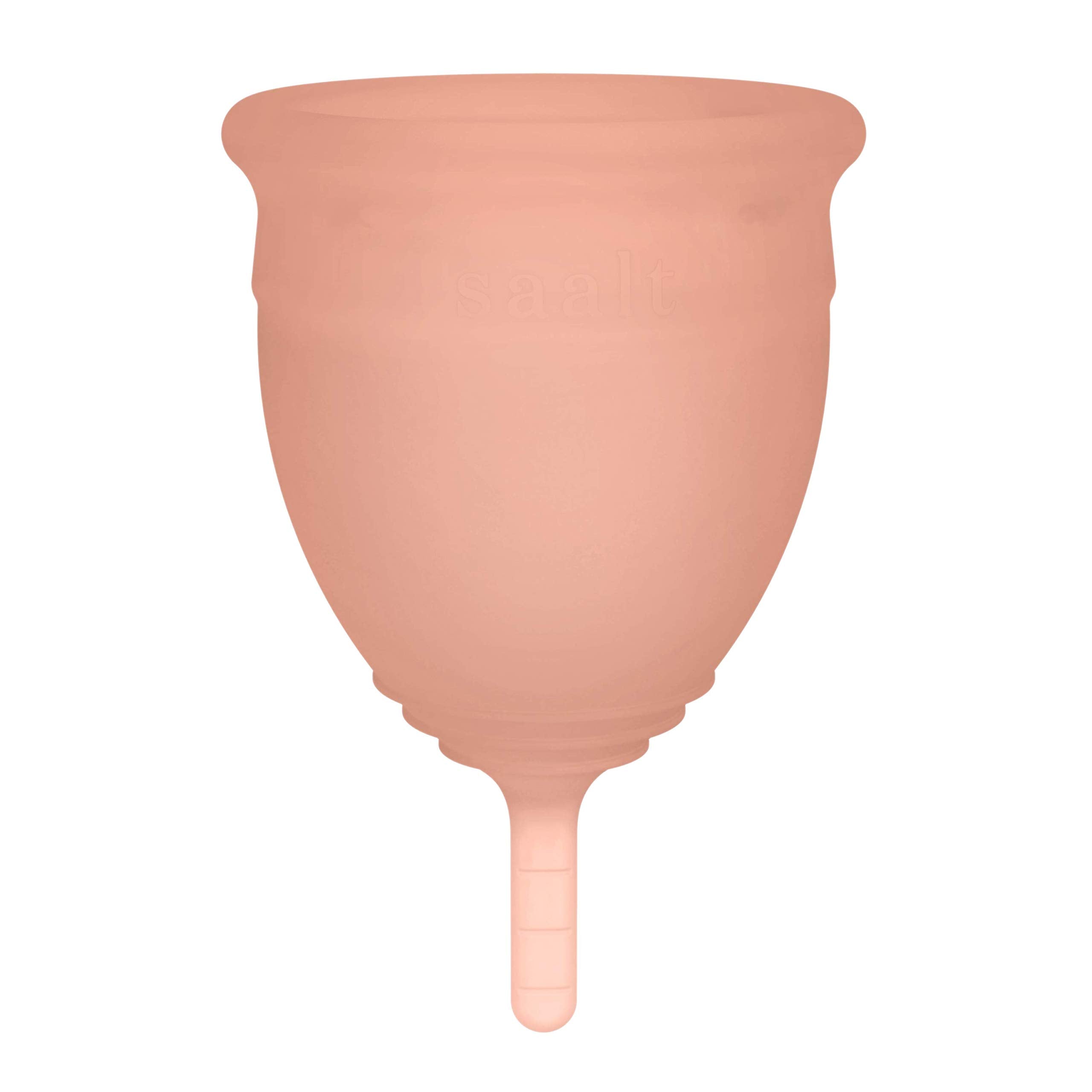 Saalt Soft storage pouch keeps cup clean