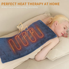SAROO heating pad uses fast-heating technology for quick warmth