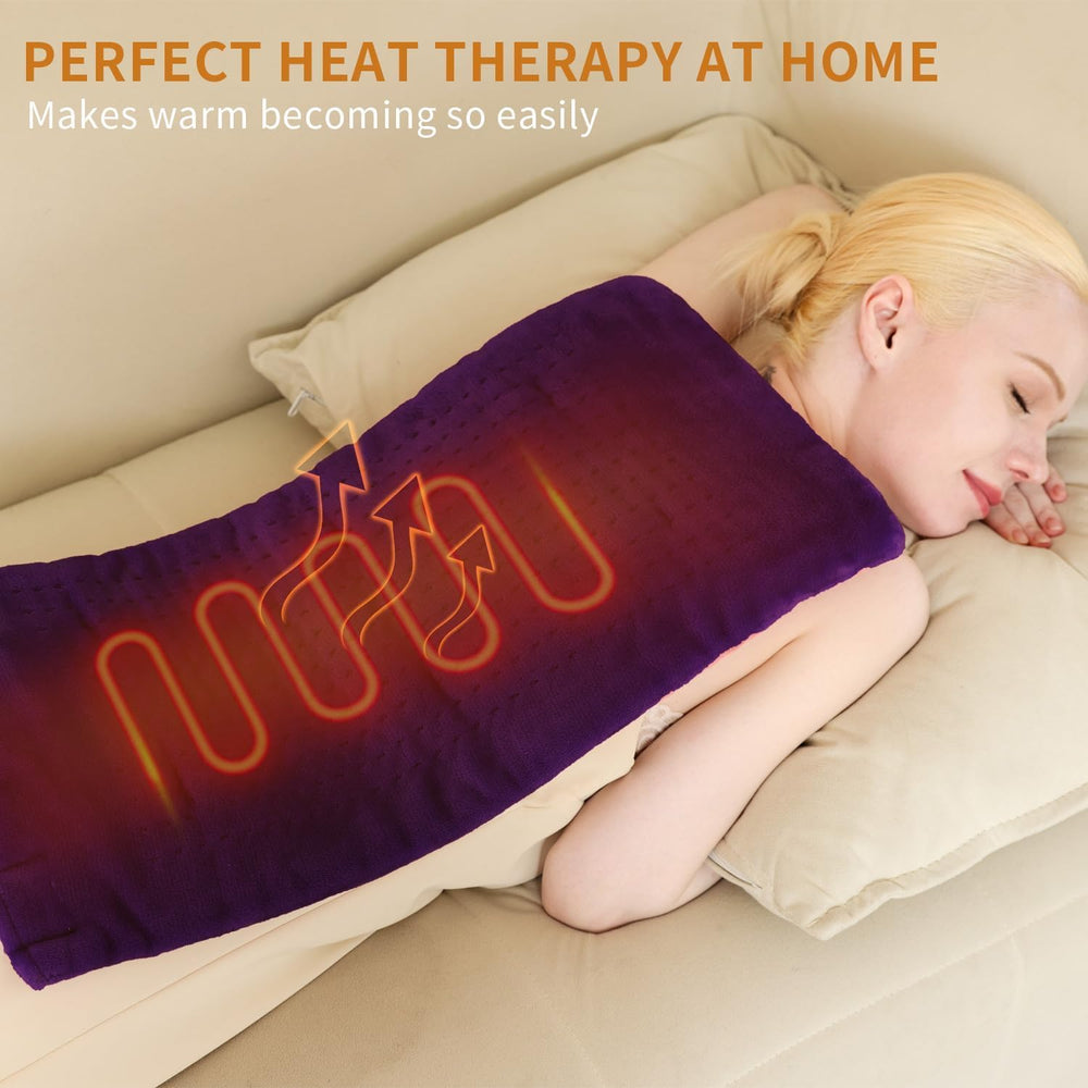 SAROO moist heat option enables deeper warmth when desired
