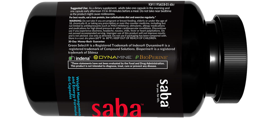 Saba ACE Crominex3-ingredient close-up to showcase formulation