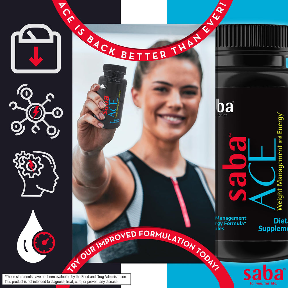 Saba ACE energy and focus moment during a workout