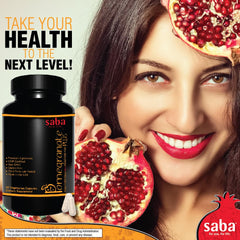 Saba Pomegranate Plus supports cardiovascular wellness in daily routines
